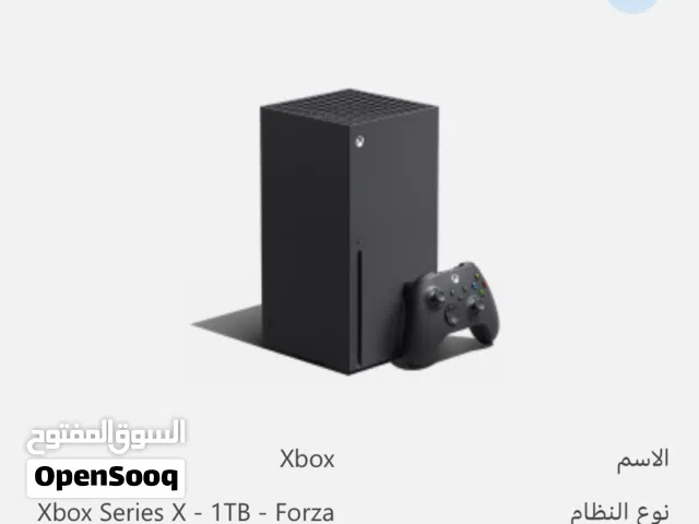 اكس بوكس سيريس اكس 1tb شبه جديد  غير مفتوح او مصلح  مع اليد الأصلية وكافة مرفقاته