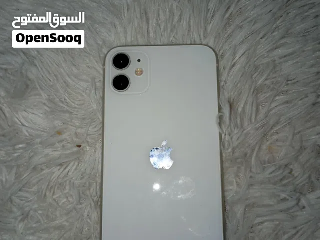 ايفون 11 أبيض مستعمل بحالة ممتازة بسعة 128 جيجابايت من أبل