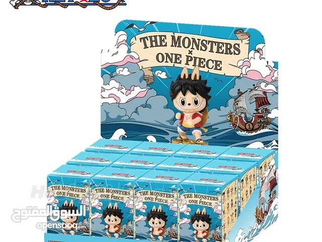 Official Pop Mart Blind Box - The Monster Labubu X One Piece Series (1pcs)