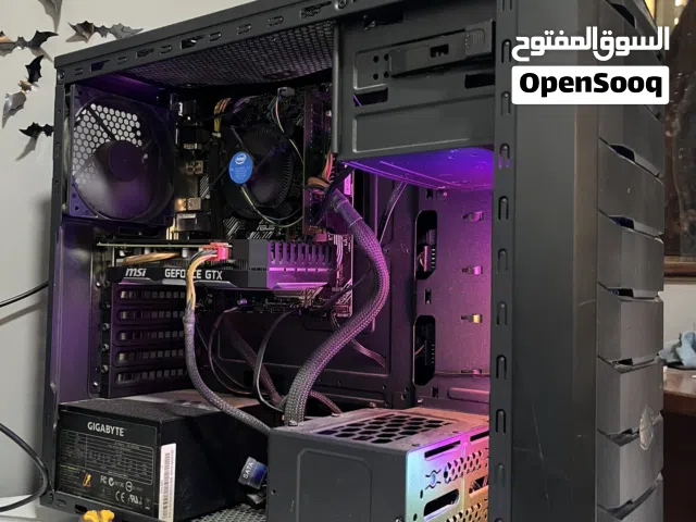 كمبيوتر جيمنج وتصميم مميز (i5 جيل عاشر + GTX 1660 Ti) بحالة الوكالة