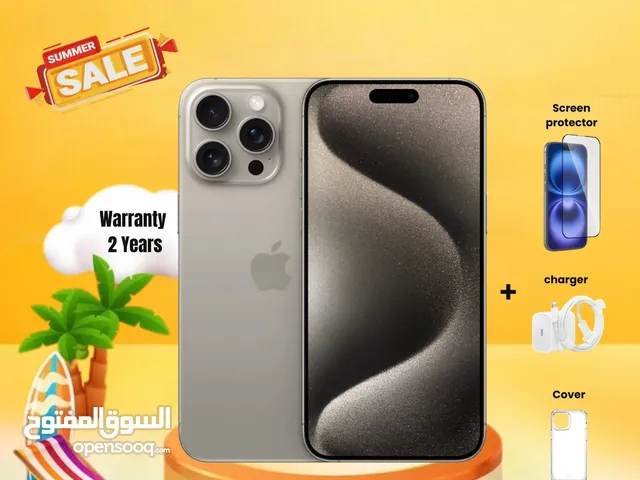 عرض العيد لمده 48 ساعه فقط iPhone 15Pro 128GB اقل سعر في الاردن