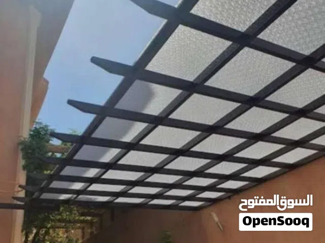 مظلات بولي كربوانات للكراجات والحدائق والخصوصيات