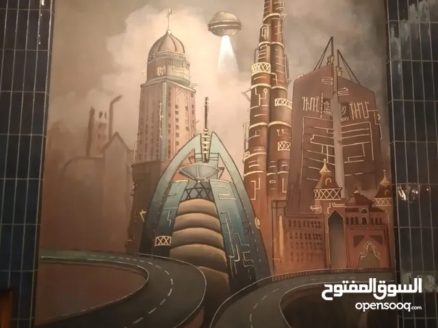 Artistic murals and oil paintings in UAE رسم على الجدران ورسم لوحات زيتية فنية في دولة الإمارات
