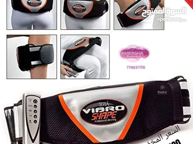 حزام تخسيس وبناء العظلات المشهور عالميا (فيبرو شيب) Vibro shape اصلي حرارة + هزاز