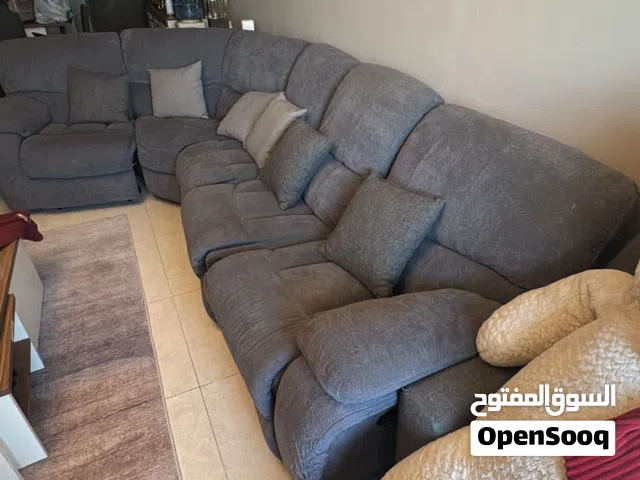 Dark grey recliner sofa