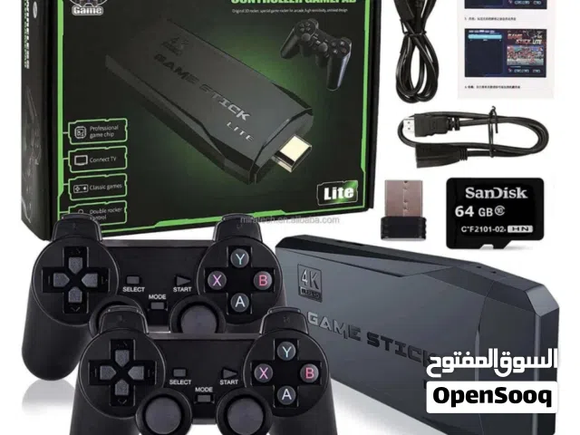وحدة تحكم ألعاب لاسلكية 2.4G + جهاز Game Stick Lite بتقنية 4K  الجيل الجديد من تجربة الألعاب الم
