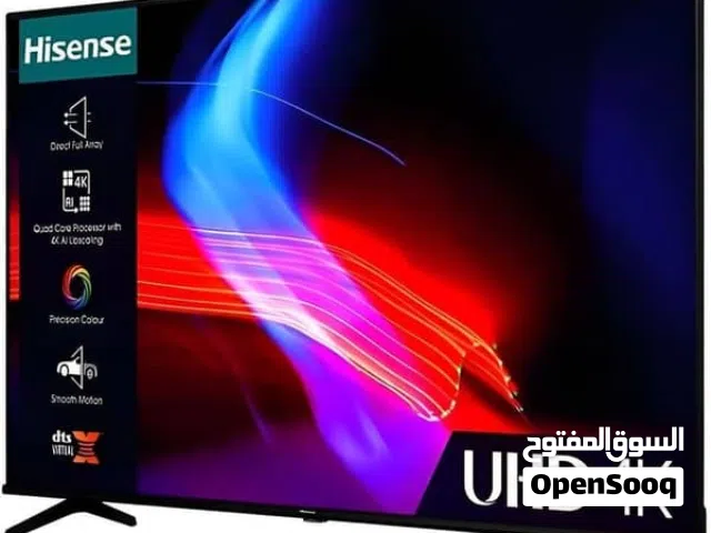 شاشة هايسنس 65 بوصة 4K سمارت موديل A62NSفوركيه سمارت