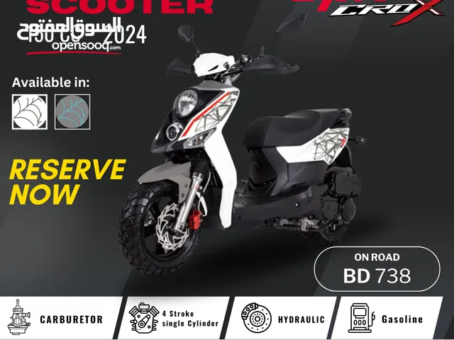 SYM Scooter Crox 150cc - Brand New 2024