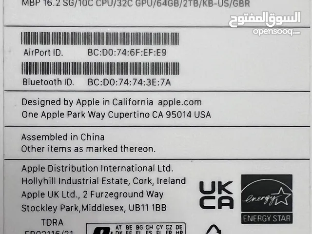MacBook Pro 16-inches