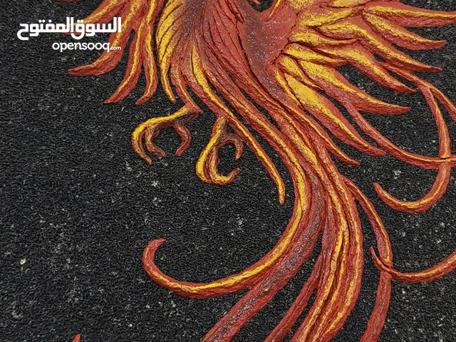 لوحه فنيه من عجينة الورق