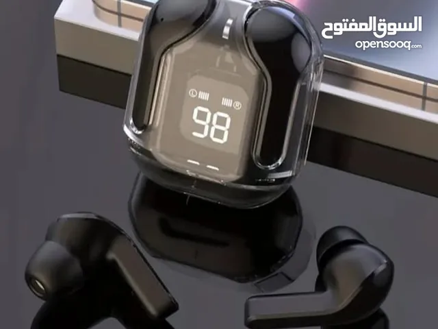 سماعات بلوتوث لاسلكية بشاشة عرض – تصميم أنيق وشحن ذكي
