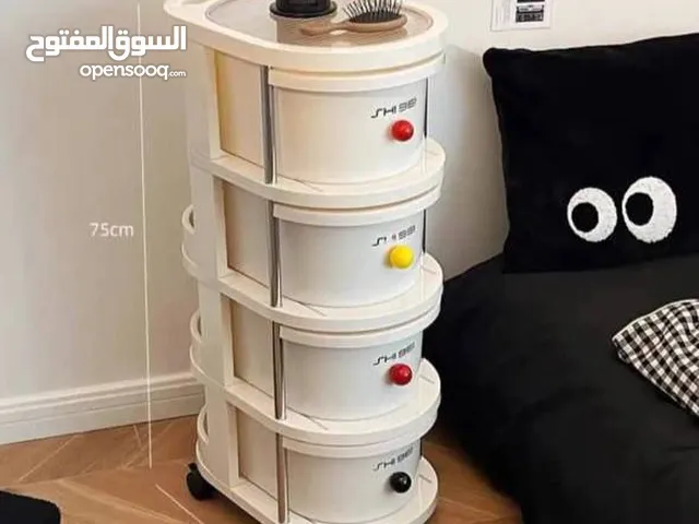 دولاب زوايا الحمامات والغرف 4 جوارير a_29 خليك غير عن الكل