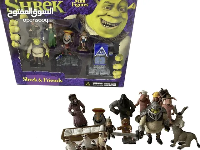Shrek action figures / شخصيات فيلم شريك