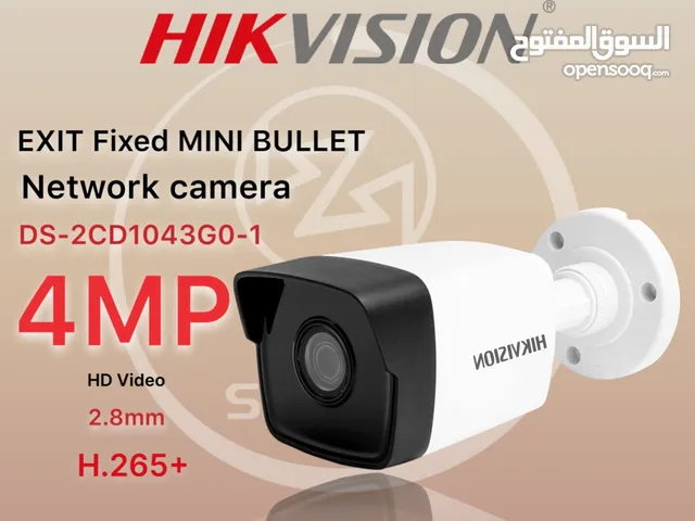 ‎كاميرا مراقبة شبكية عالية الدقة 4 ميجا بيكسل من Hikvision - DS-2CD1043G0-I
