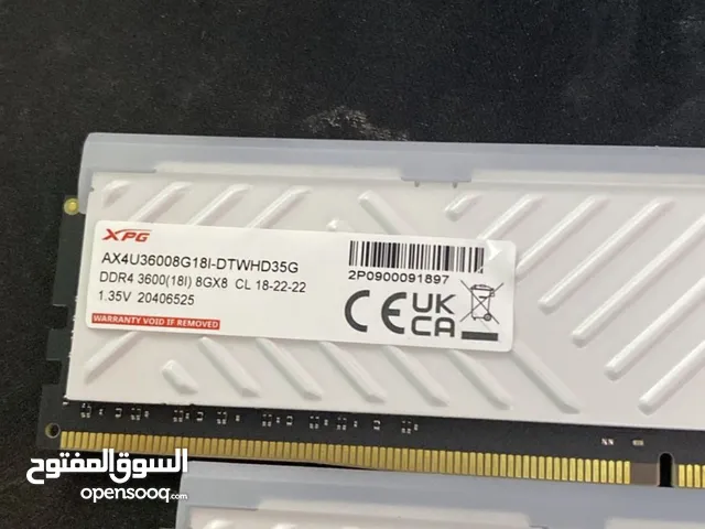 رامات من شركه xpg2x16 3200