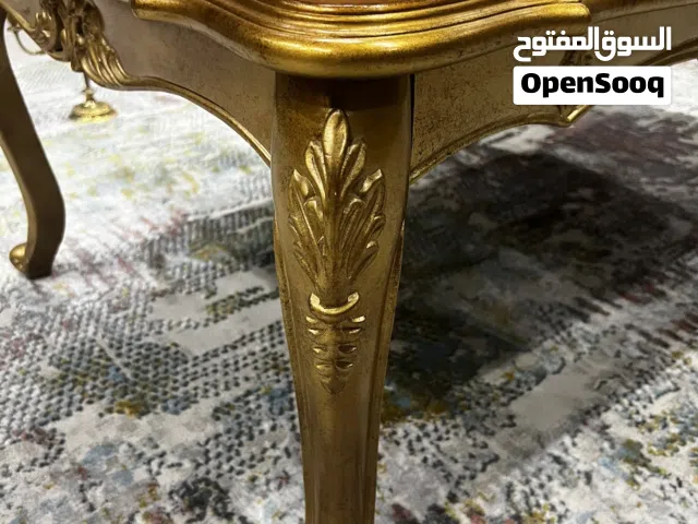 طقم طاولات خشبية