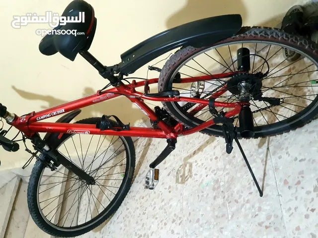 بسكيلت كولمان أوروبي صنوبرصات المنيوم جنط 26 بحاله ممتازه جدآ