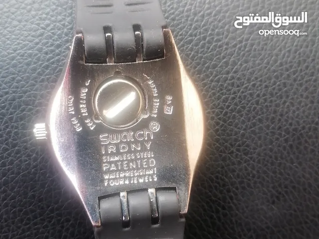 ساعات سواتش رجالي للبيع في الأردن - ساعات ذكية : ساعات فضة
