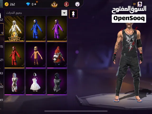 حساب فري فاير للبيع فقط