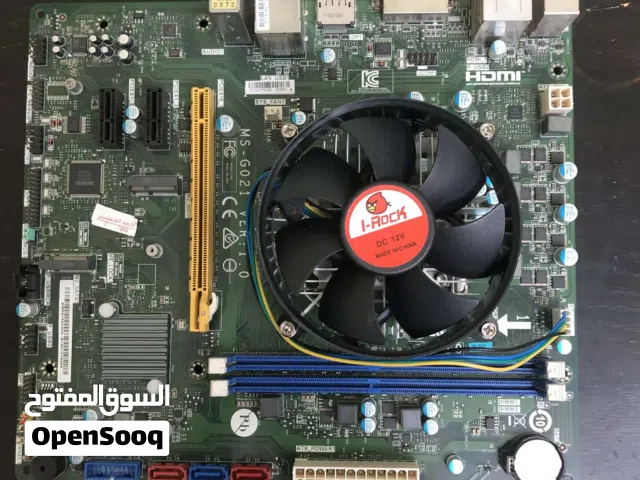 باندل intel core i5-6400 بالمروحة والبوردة H110M  الجيل السادس