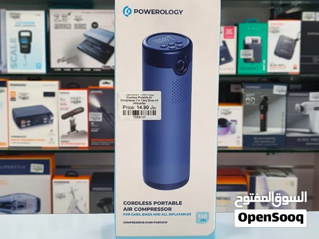 Powerlogy Cordless Portable Air Compressor - New