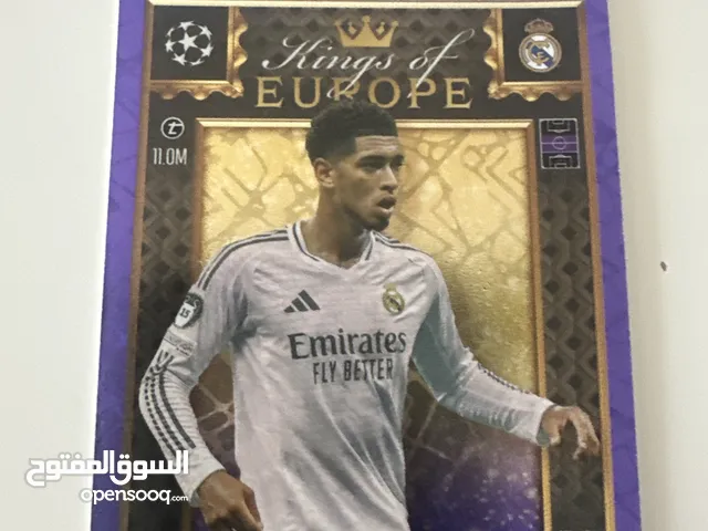 بطاقة Jude Bellingham, king of Europe, limited edition مغلفةو أصلية