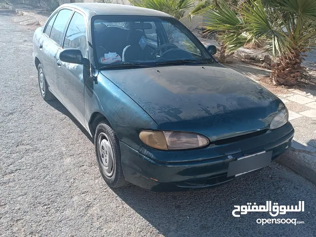 هيونداي اكسنت 96 بحاله ممتازه للبيع جير عادي