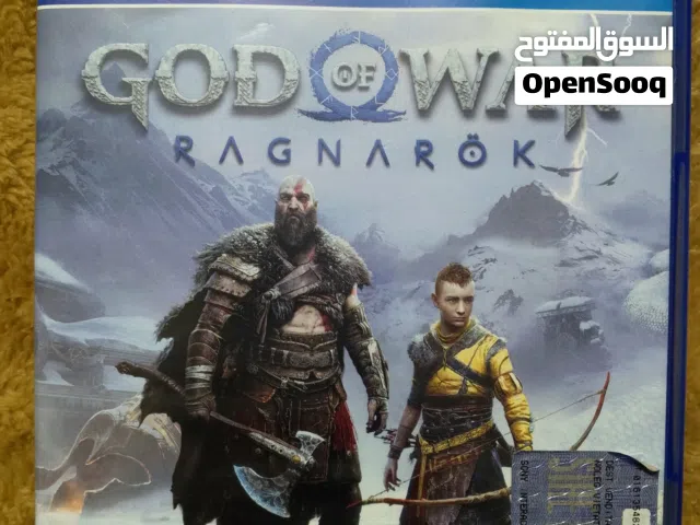 سيدي God Of War Ragnarok بلايستيشن  4 مستعمل بحالة ممتازة جدا و بسعر مناسب