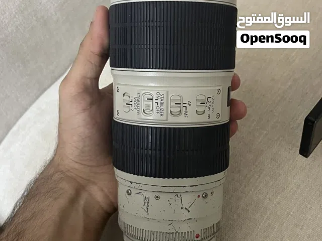 عدستين كانون / 70-200 mark 2 و 100 macro