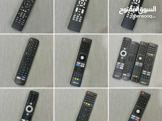بيع جميع انواع الريموتات تلفزيونات ورسيفرات سمارت وعادي توصيل جميع مناطق الكويت