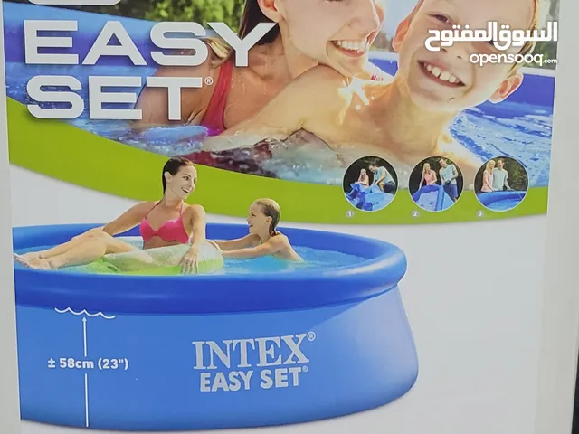 بركة سباحة دائرية نوع intex انتيكس اصلي 244*76