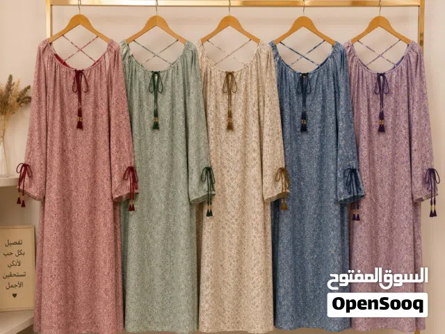 جلابيات جاهزة وتفصيل حسب الطلب شغل يدوي فاخر وأسعار في إيد الجميع