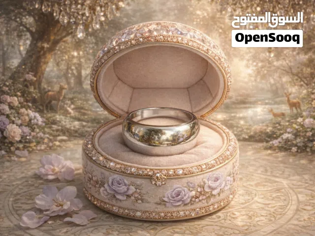 خاتم فضة جميل جدا