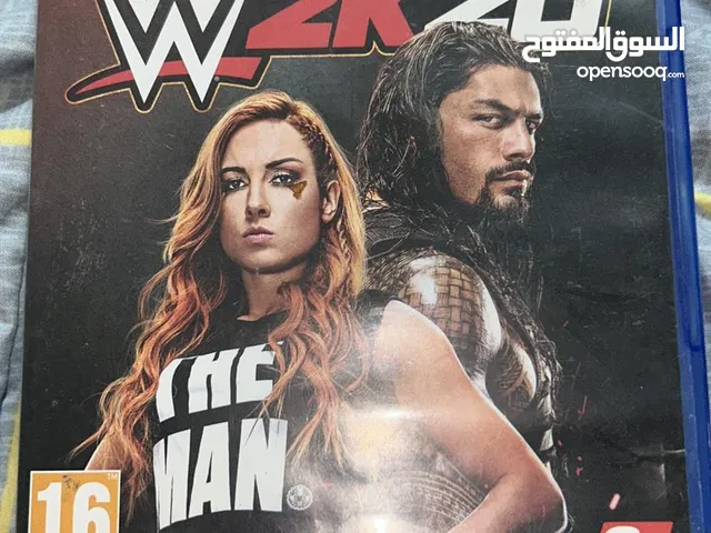 2k20 شريطين لعبة مصارعة سوني 4.