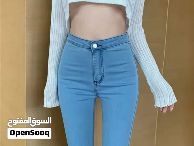 بنطلون جينز ازرق فاتح