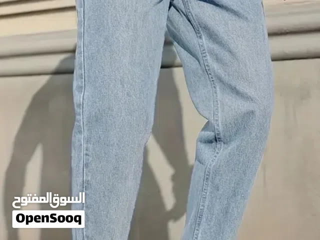 بنطلون جينز ازرق فاتح مقاس 32