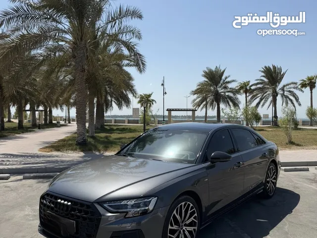 Audi A8 L55 Quattro S Line 2023 Dealer warranty & Service Package 2028 For Sale BHD 31,900/- Only
