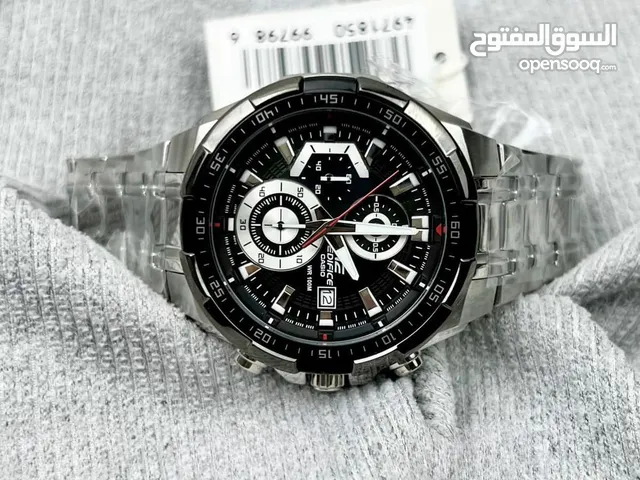 ساعة CASIO EDIFICE جديدة بالكرتونة بسعر حرق موديل EFR-539D-1AV