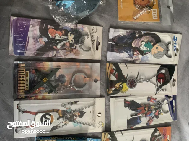 Keychains and necklaces