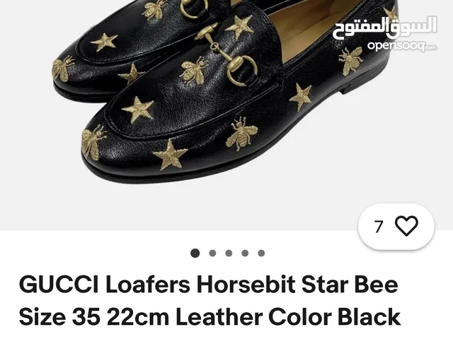 GUCCI Loafers Horsebit Star Bee