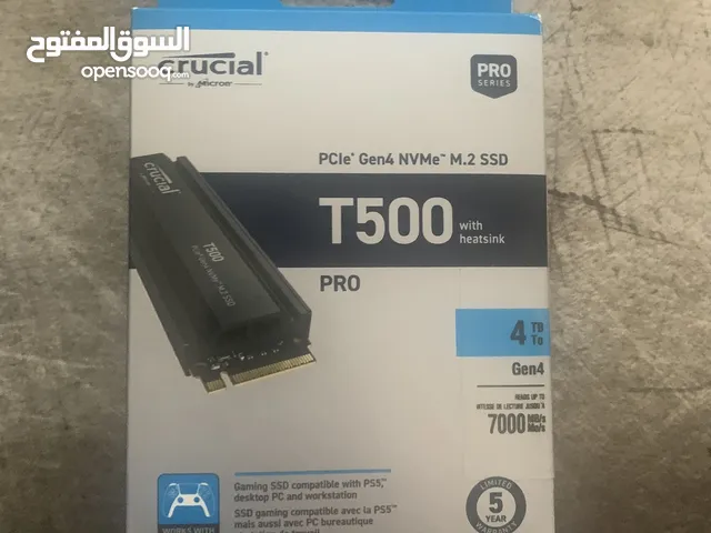 Crucial 4TB NVME SSd