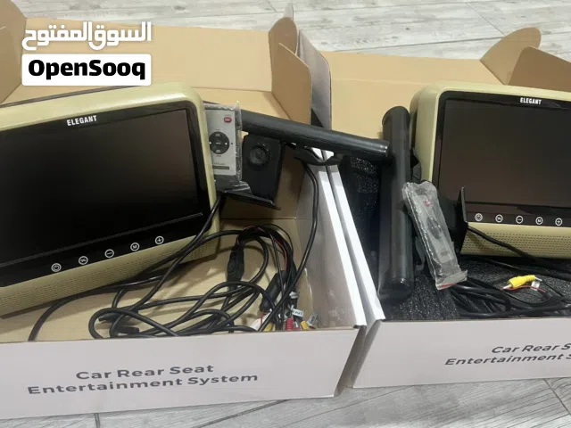 طقم شاشات مع جميع ملحقاتهن شبة جديدة بدون اي مشاكل