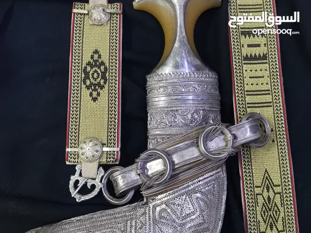 خنجر فضة قديم