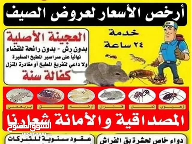 شركة اقوي المبيدات الالمانية لمكافحة الحشرات والقوارض جميع مناطق الكويت