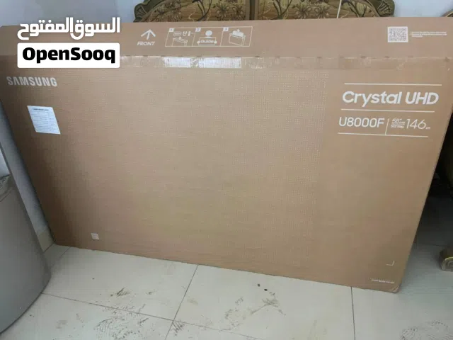 شاشة سامسونج 58 بوصة سمارت 4k موديل. U8000  كسر الزيرو بحالة الجديد