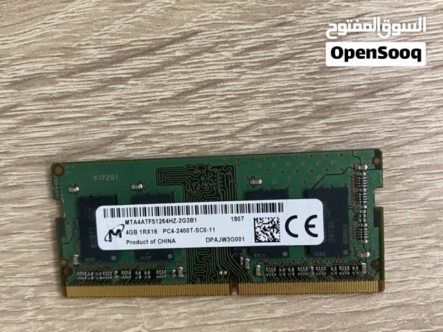 رام 4 قيقا DDR4 للبيع
