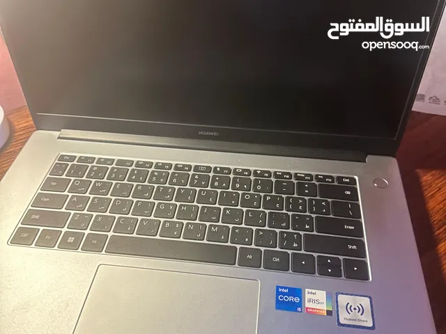 لاب توب هواوي مستعمل استعمال خفيف جداً بحالة الشركه
