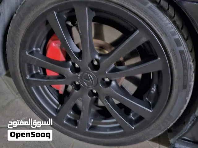 للبيع او البدل رنجات لكزس اصليات ختم تيوتيا  حجم 18 تم صبغ رنجات وتواير نظاف للبدل معا رنج 18