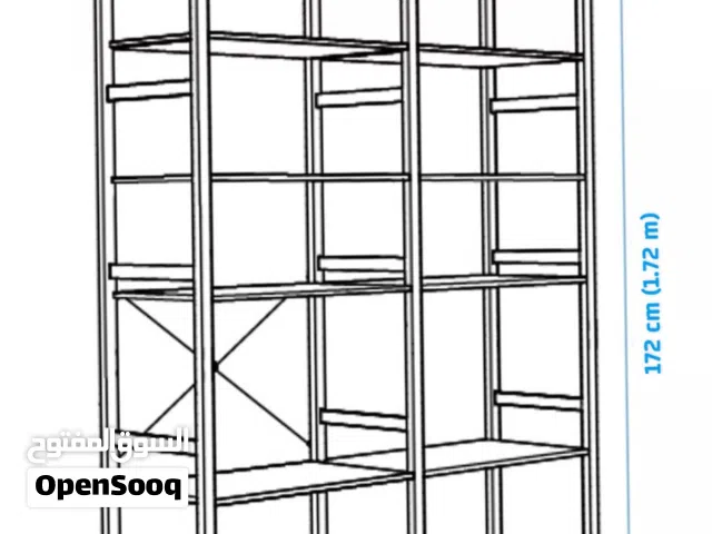 أرفف تخزين خشبية قابلة للتعديل Storing Shelves