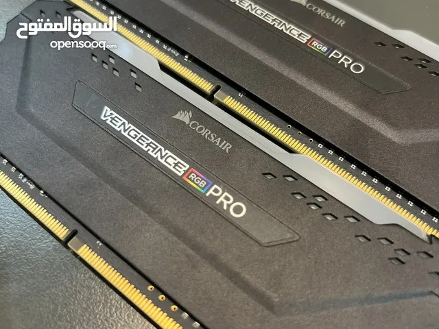 Corsair Vengeance RGB PRO 16 GB (2 x 8 GB) DDR4 3200mhz Ram - For Sale Jeddah